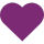 magenta heart